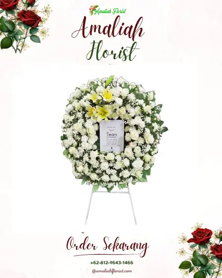 Krans Bunga Duka Curahmalang